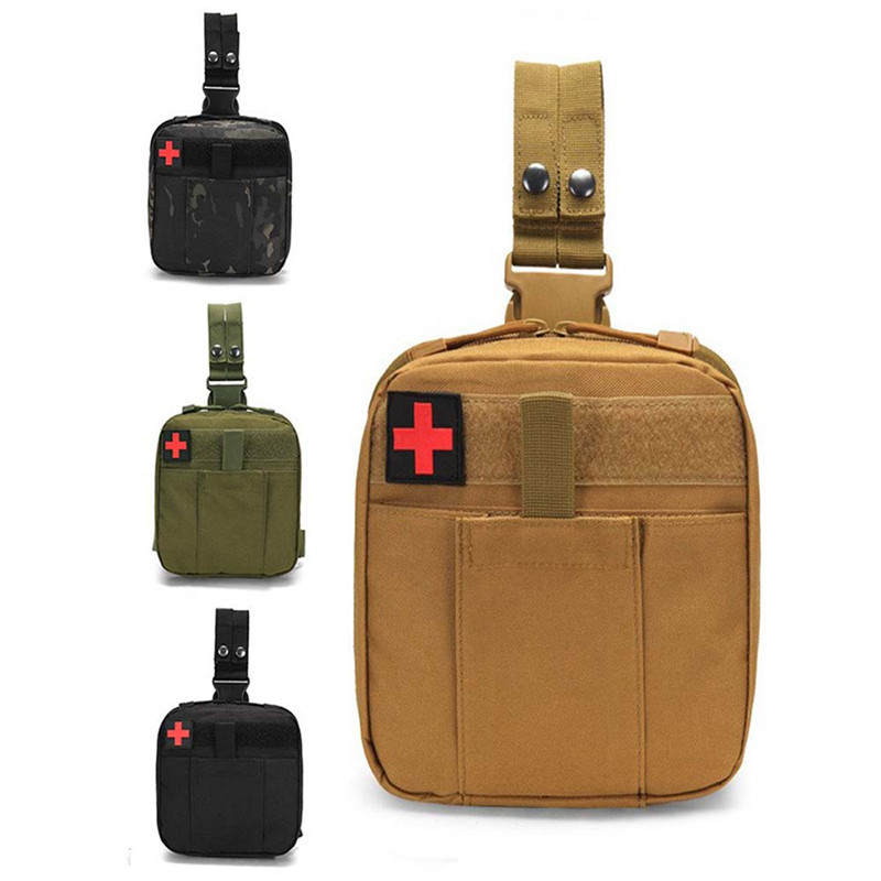 Edc Carry Pocket - MOLLE Drop Leg Pouch Medical Kit
