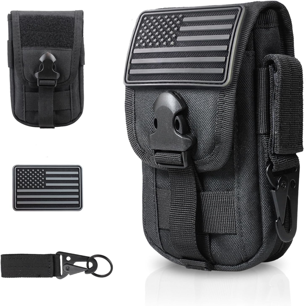 Edc Carry Pocket - Tactical Phone Pouch Molle,Smartphone Holster Bag