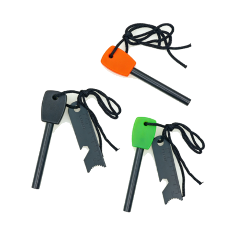 Ferro Rod Striker - Solid Flint Fire Starter, Waterproof Outdoor