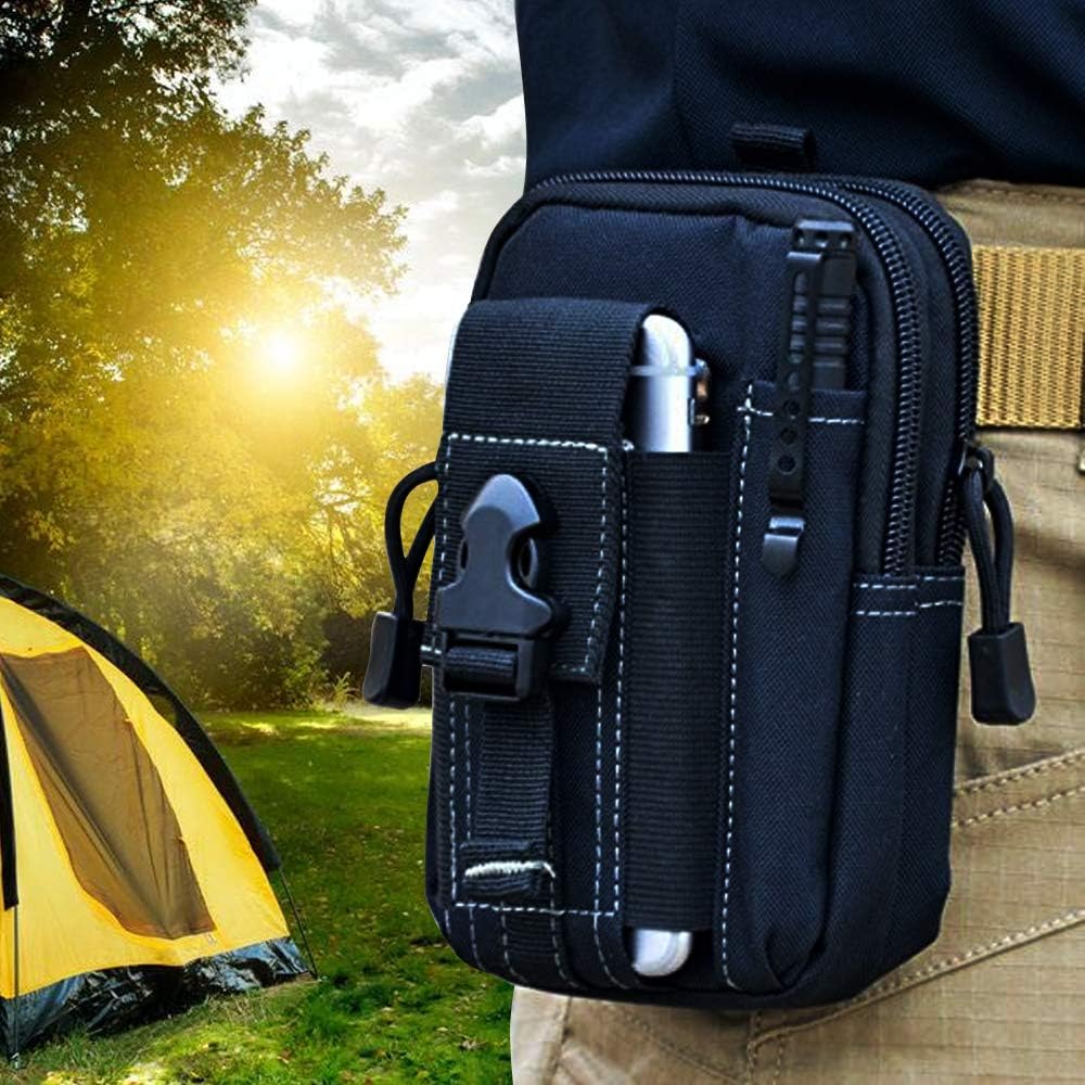 Tactical Molle Belt Pouch Mili - Edc Carry Pocket ulasan dan harga