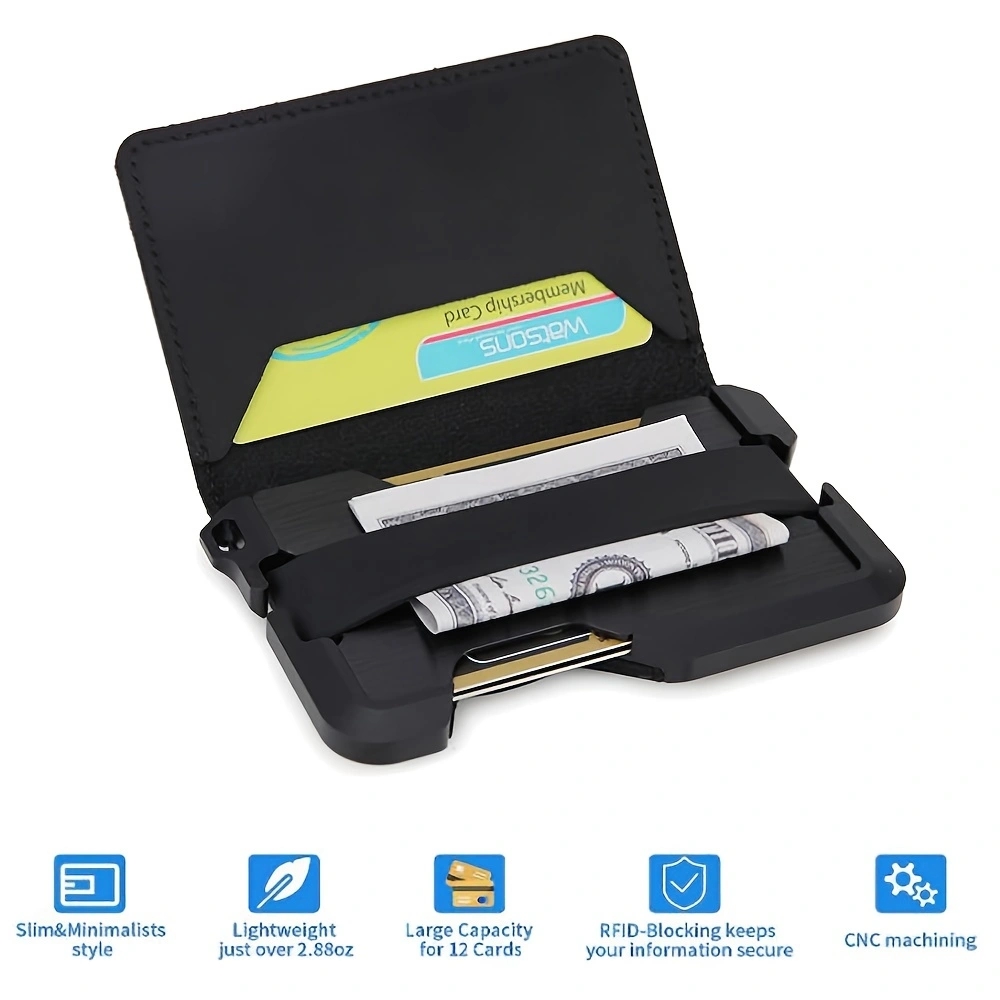 Men Smart Metal EDC Wallets wi - Edc Concealed Carry ulasan dan harga