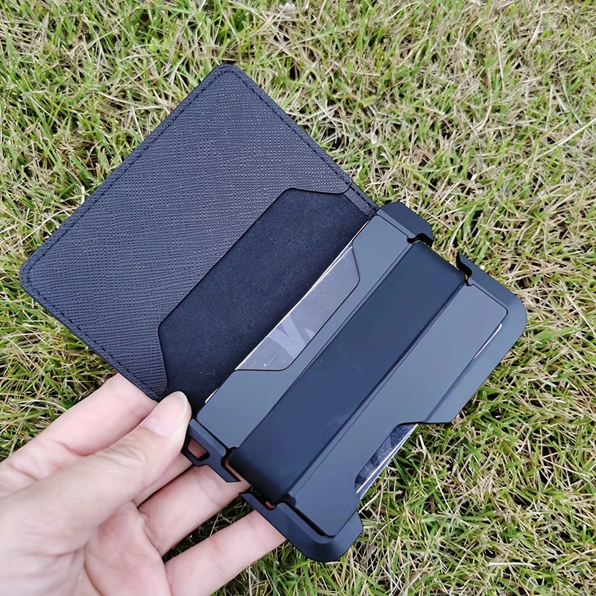 Men Smart Metal EDC Wallets wi - Edc Concealed Carry ulasan dan harga