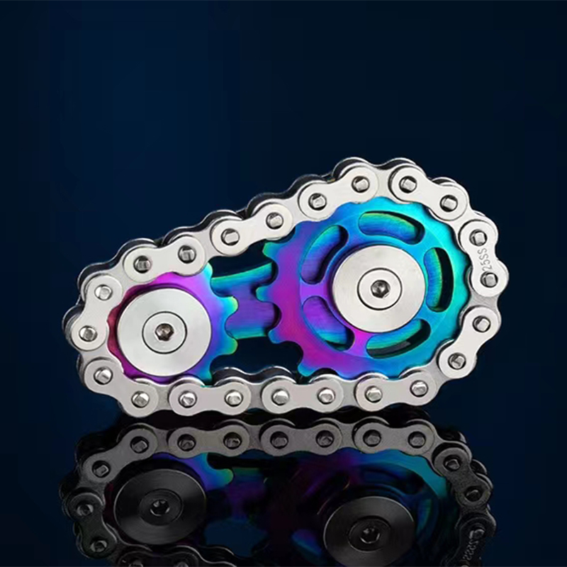 Metal Hand Spinner Chain Gear  - Fidget Spinner Bearing ulasan dan harga