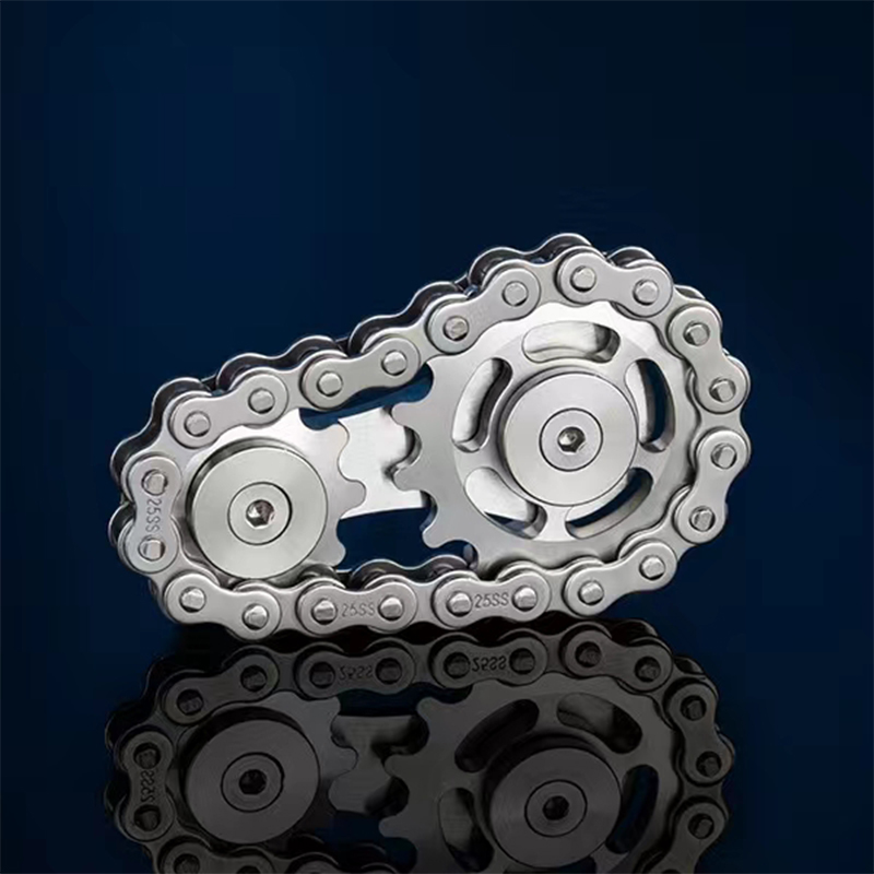 Metal Hand Spinner Chain Gear  - Fidget Spinner Bearing ulasan dan harga