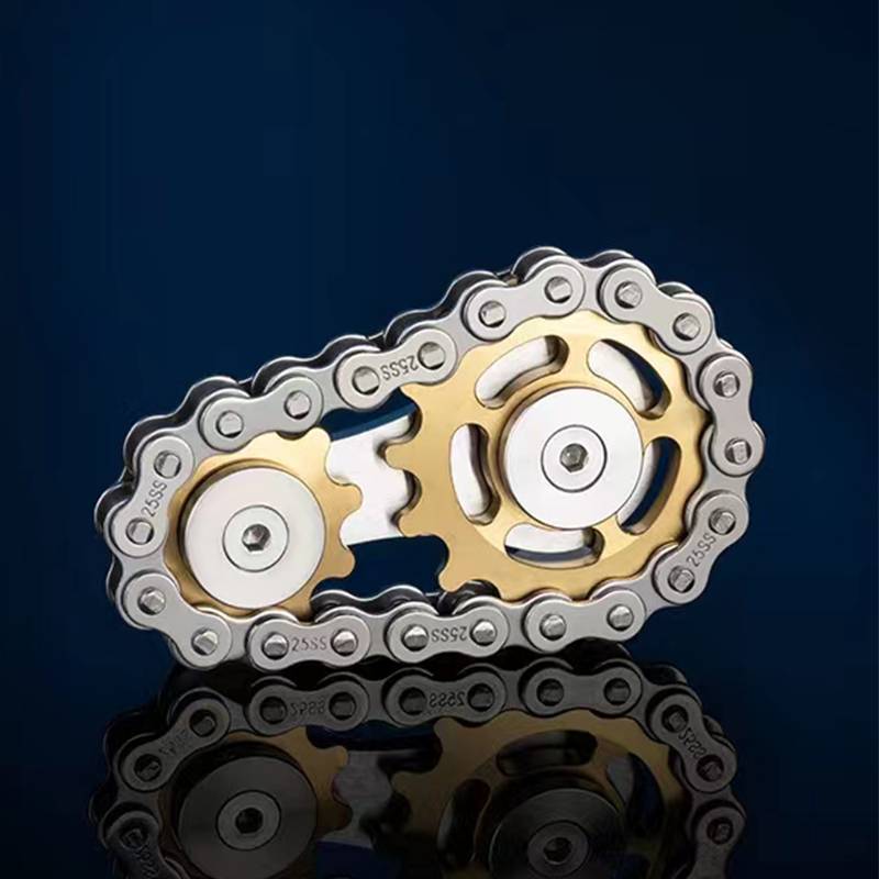 Metal Hand Spinner Chain Gear  - Fidget Spinner Bearing ulasan dan harga