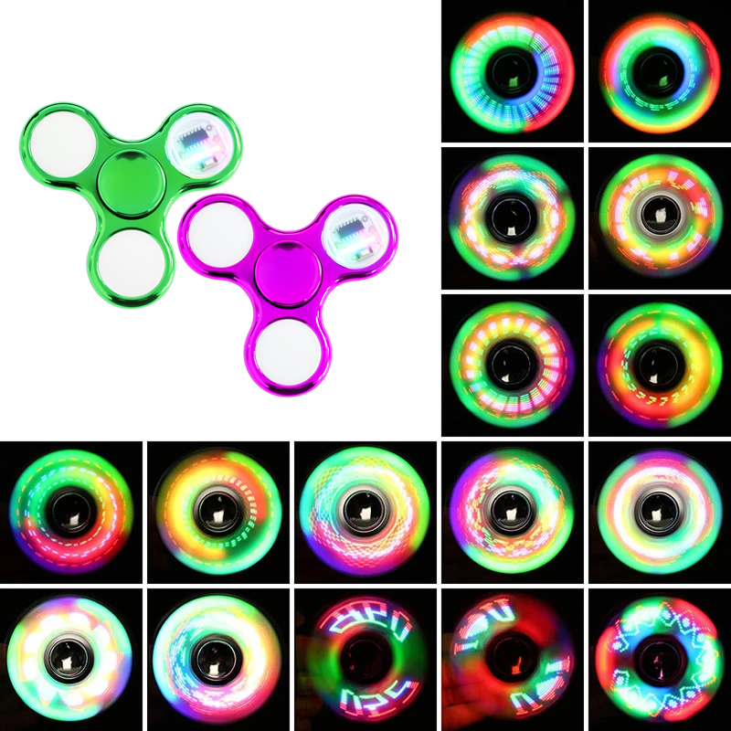 Fun Luminous LED Light Creativ - Fidget Spinner Bearing ulasan dan harga
