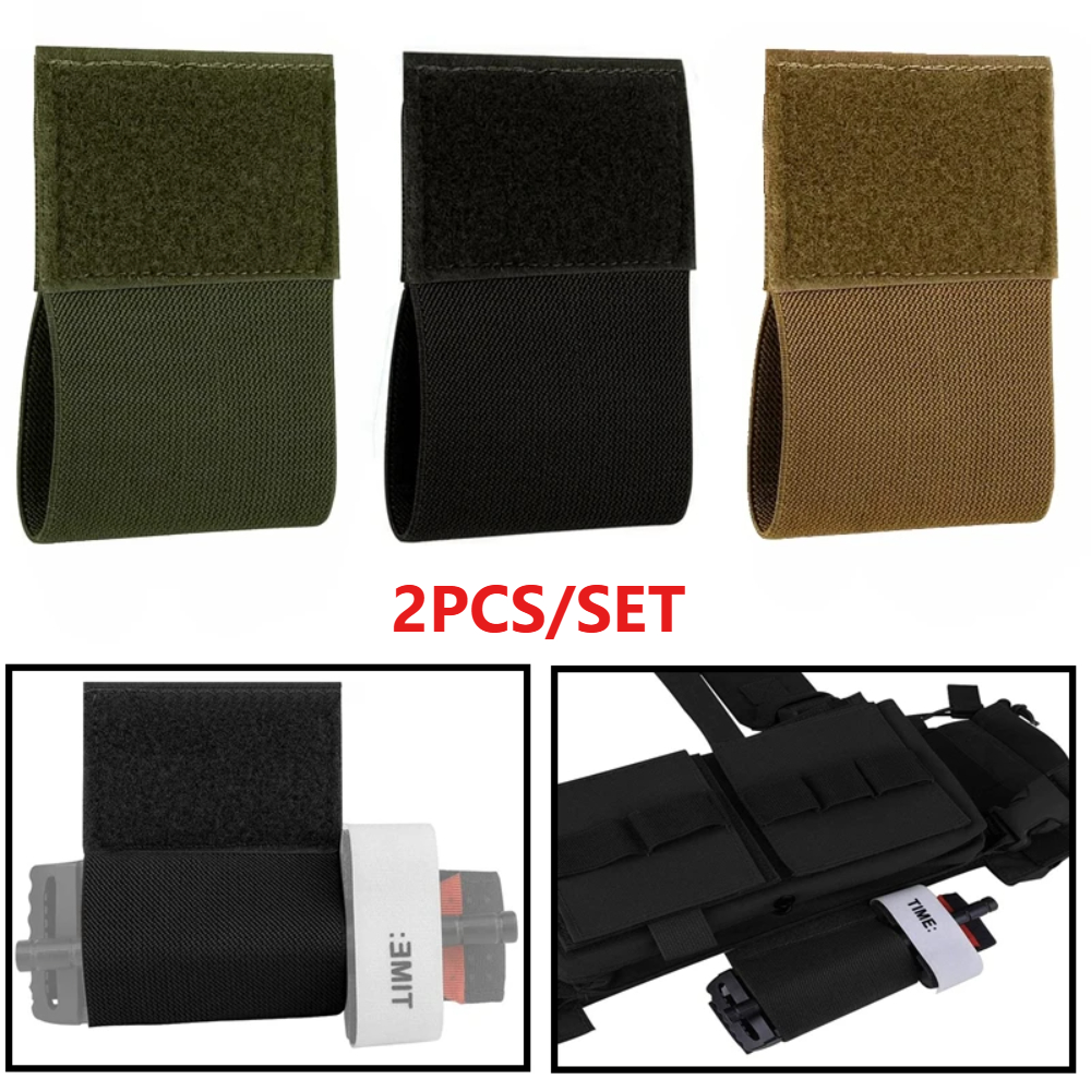 1/2Pcs Elastic Tourniquet Hold - Edc Carry Belt Pouch ulasan dan harga