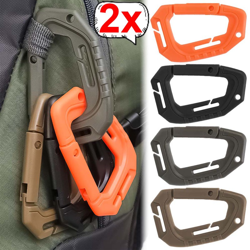 1/2pcs Tac Link Molle Belt D B - Edc Carry Kit ulasan dan harga