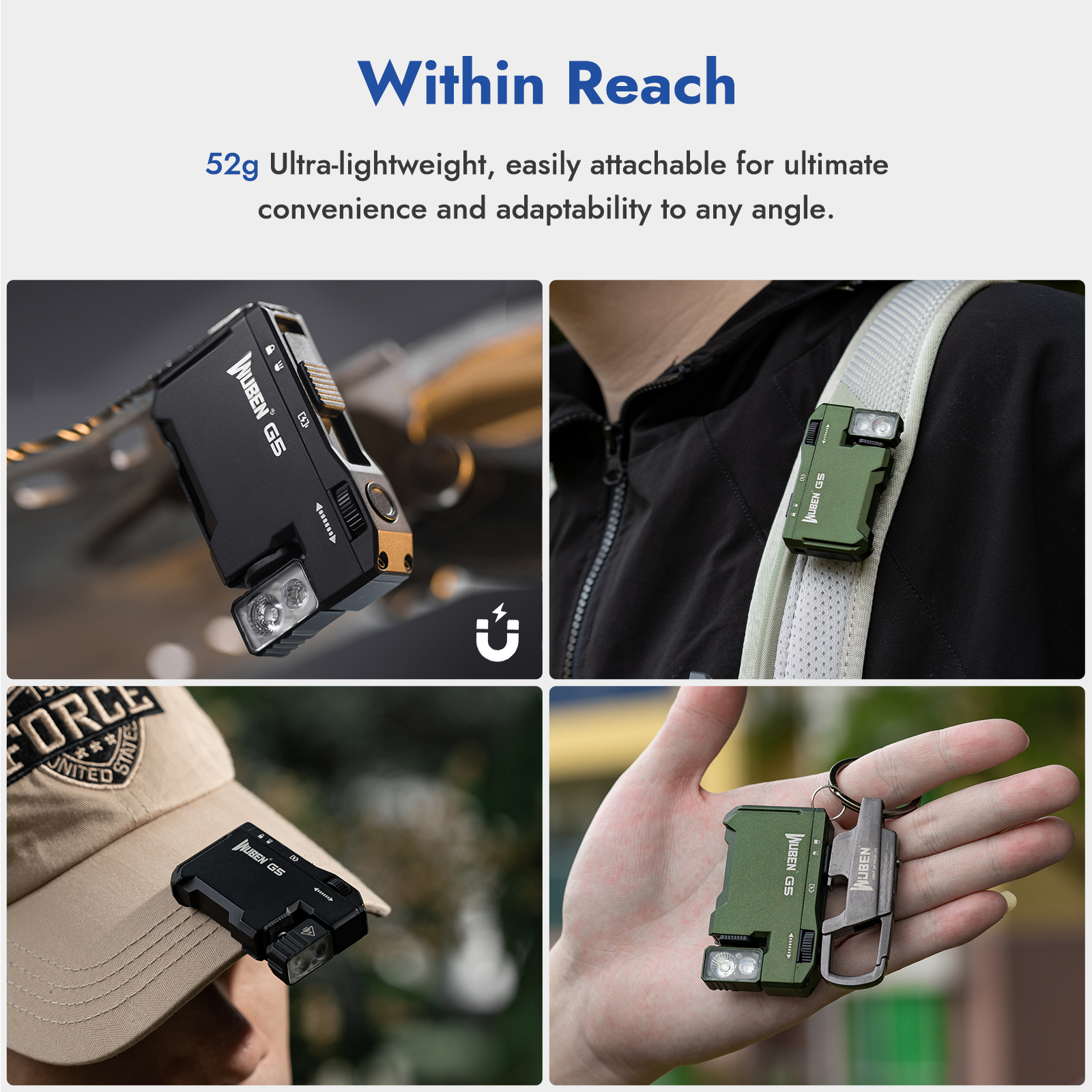 WUBEN X4 & G5 EDC Flashlight B - Edc Carry Flashlight ulasan dan harga