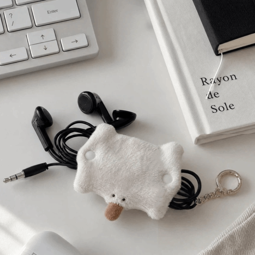 Plush Platypus Data Cable Orga - Cable Winder Keychain ulasan dan harga