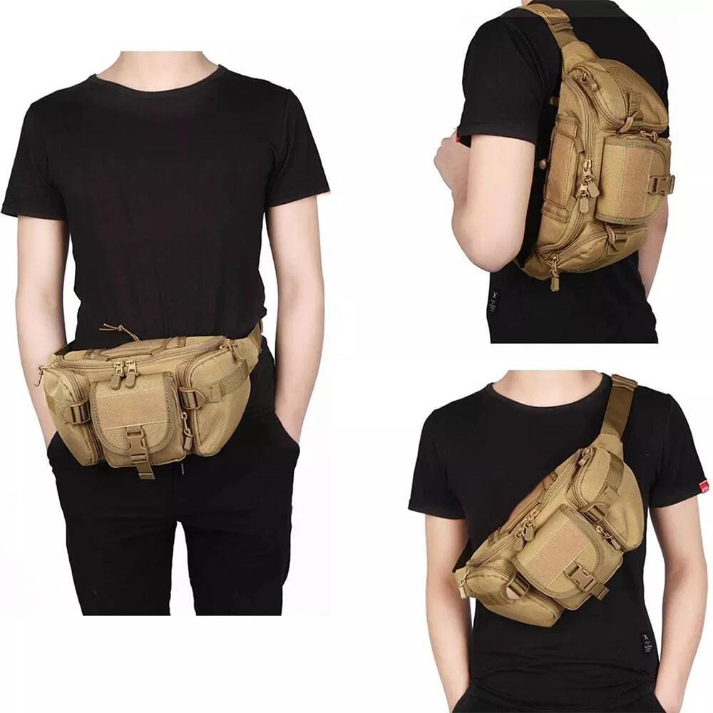 Tactical Fanny Pack for Men Co - Edc Carry Gun ulasan dan harga