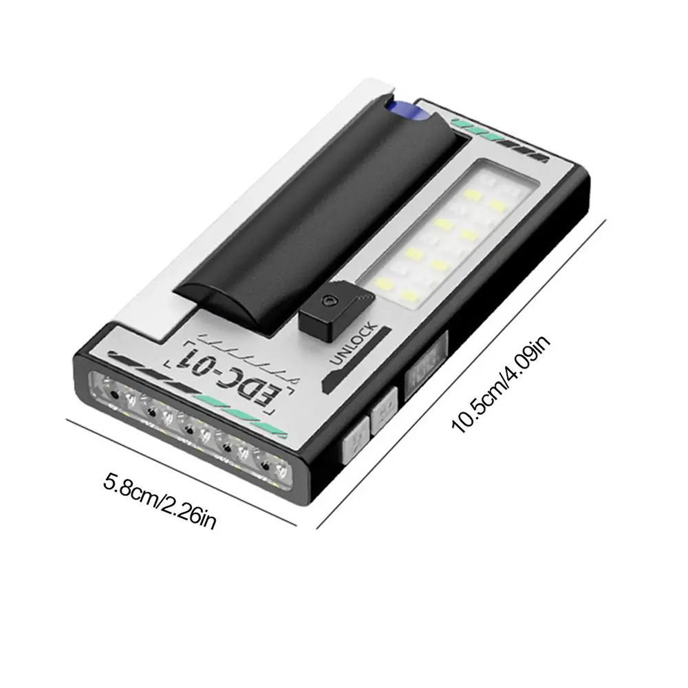Rechargeable EDC Flashlight, D - Keychain Flashlight ulasan dan harga