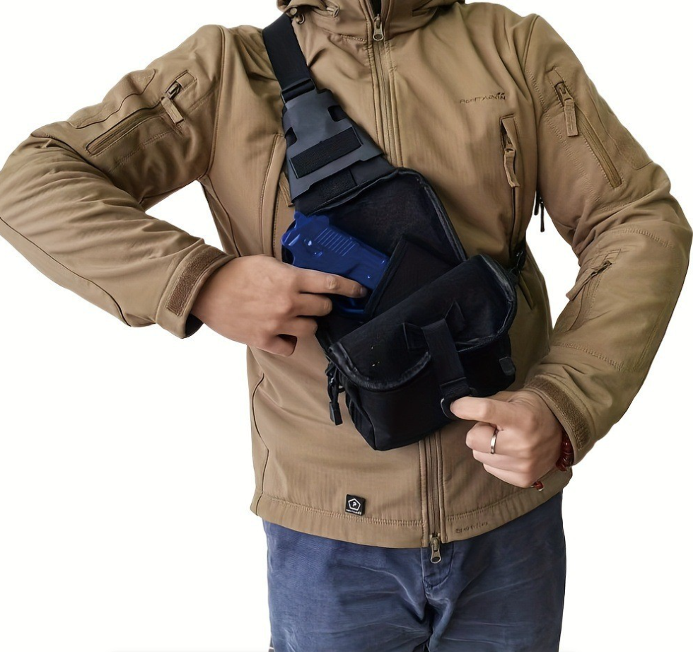 Tactical Sling Bag Concealed C - Edc Carry Fanny Pack ulasan dan harga