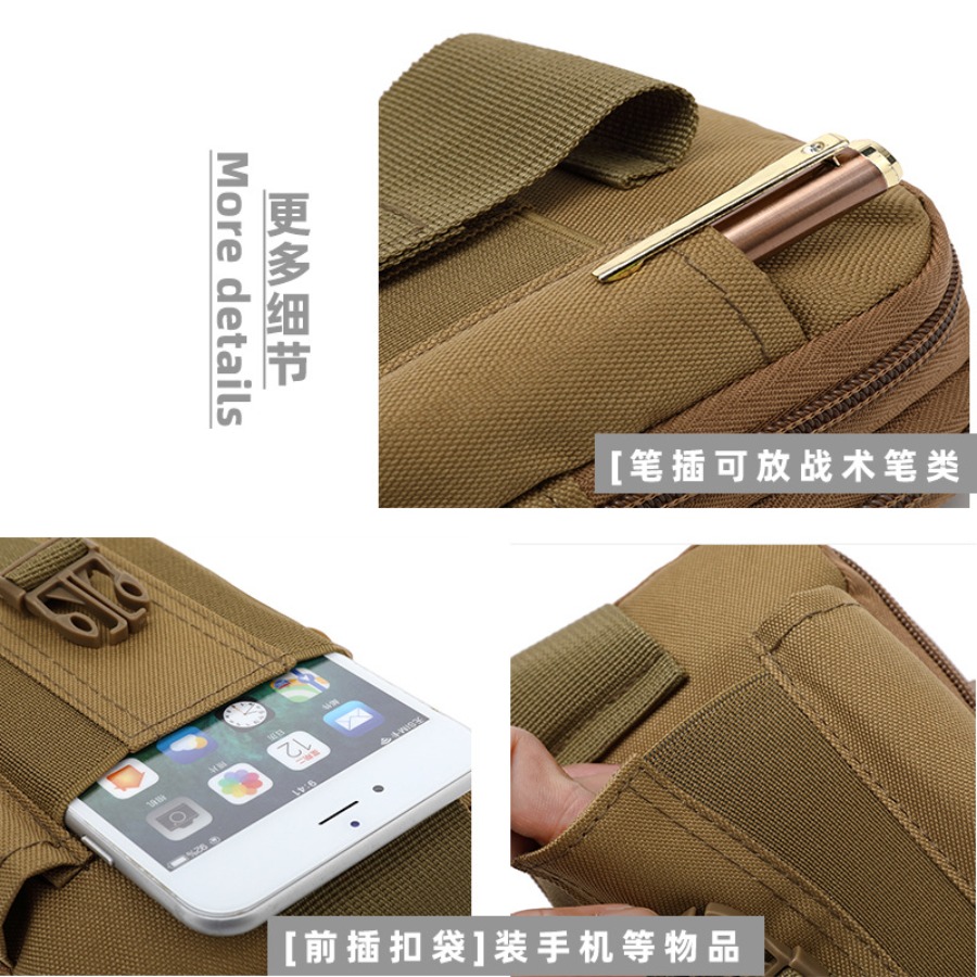 【New Arrival】Tactical Molle Ph - Edc Carry Belt Pouch ulasan dan harga