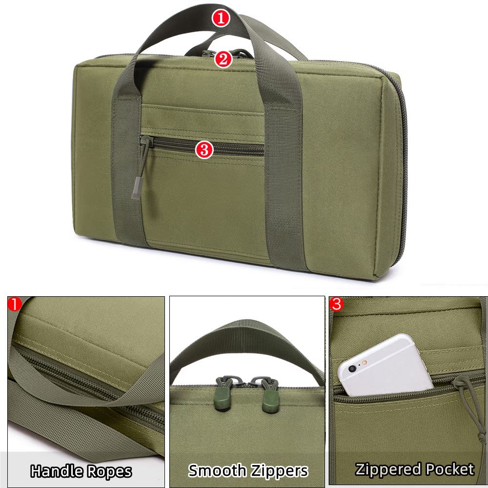 Tactical Pistol Range Bag Gun  - Edc Carry Gun ulasan dan harga