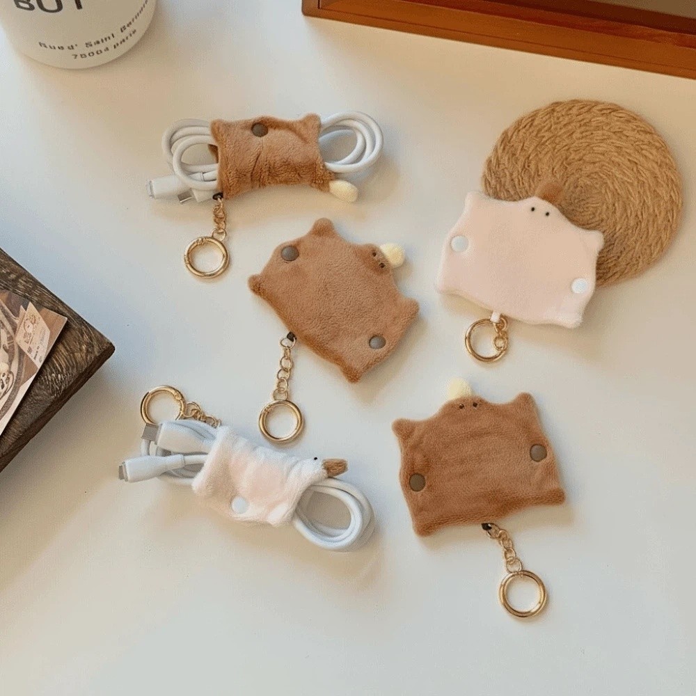 Plush Platypus Data Cable Orga - Cable Winder Keychain ulasan dan harga