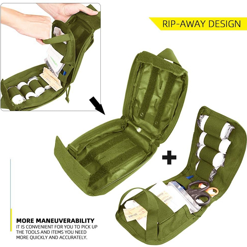 Tactical Molle First Aid Kit M - Edc Carry Pocket ulasan dan harga
