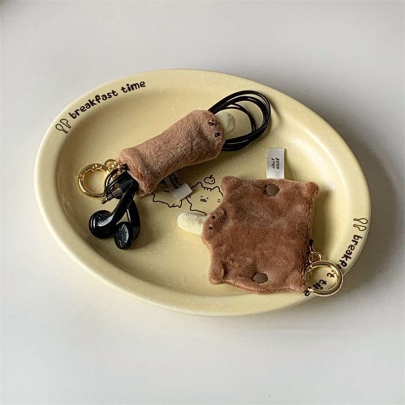 Plush Platypus Earphone Cord W - Cable Winder Keychain ulasan dan harga