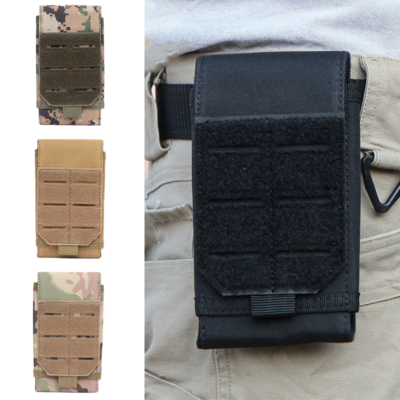 Outdoor Molle Phone Pouch Tact - Edc Carry Pocket ulasan dan harga
