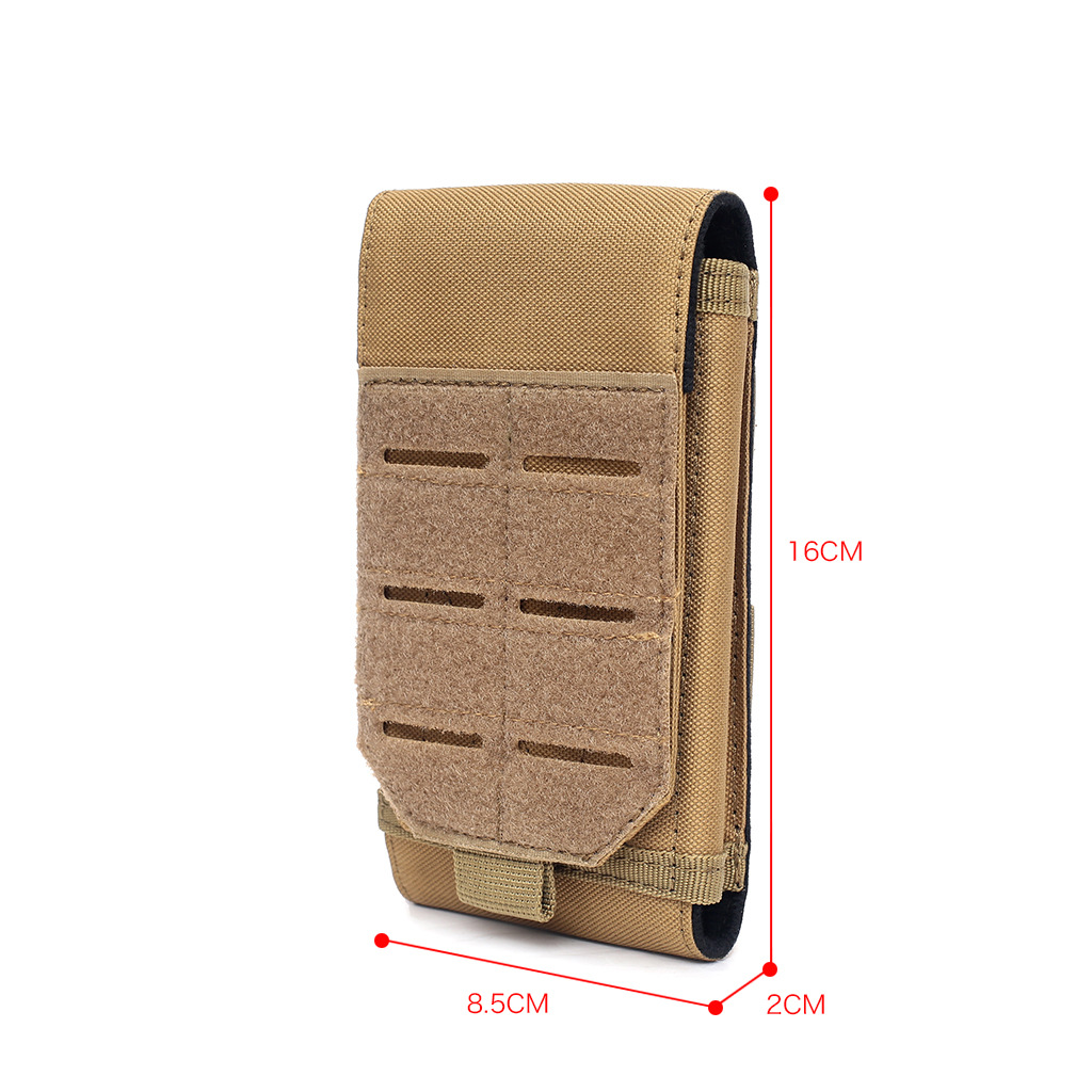 Outdoor Molle Phone Pouch Tact - Edc Carry Pocket ulasan dan harga