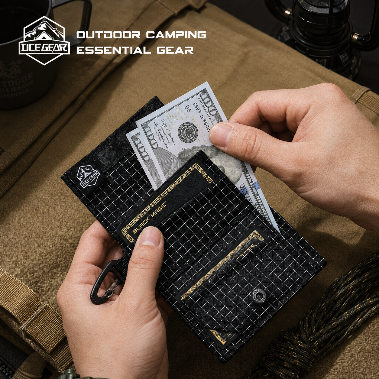 Lightweight Trifold Wallet wit - Edc Concealed Carry ulasan dan harga