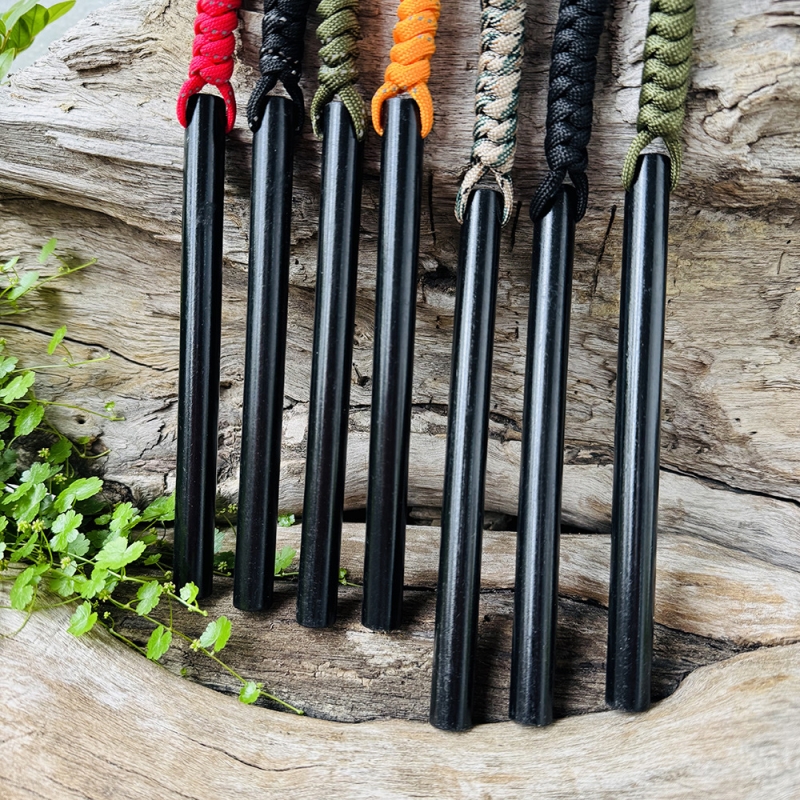 10*150mm Outdoor Flint Magnesi - Ferro Rod Striker ulasan dan harga