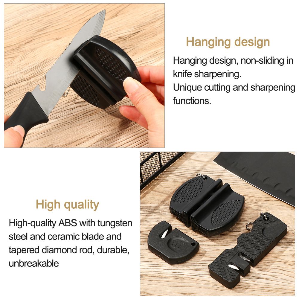 Knife Sharpener Pocket Ceramic - Pocket Knife Ceramic ulasan dan harga
