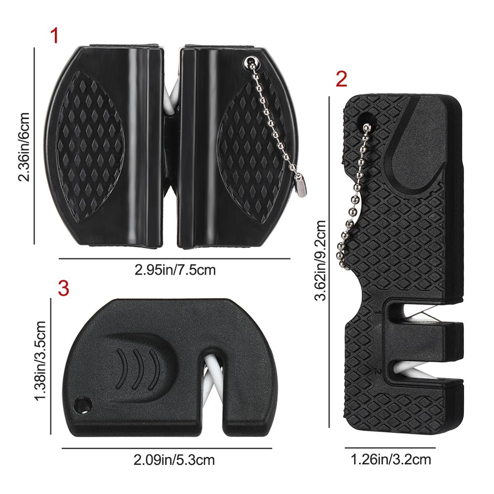 Knife Sharpener Pocket Ceramic - Pocket Knife Ceramic ulasan dan harga