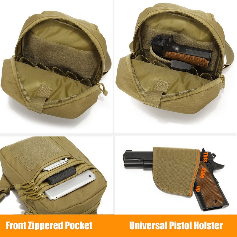 EDC 1000D Tactical Chest Bag P - Edc Carry Gun ulasan dan harga