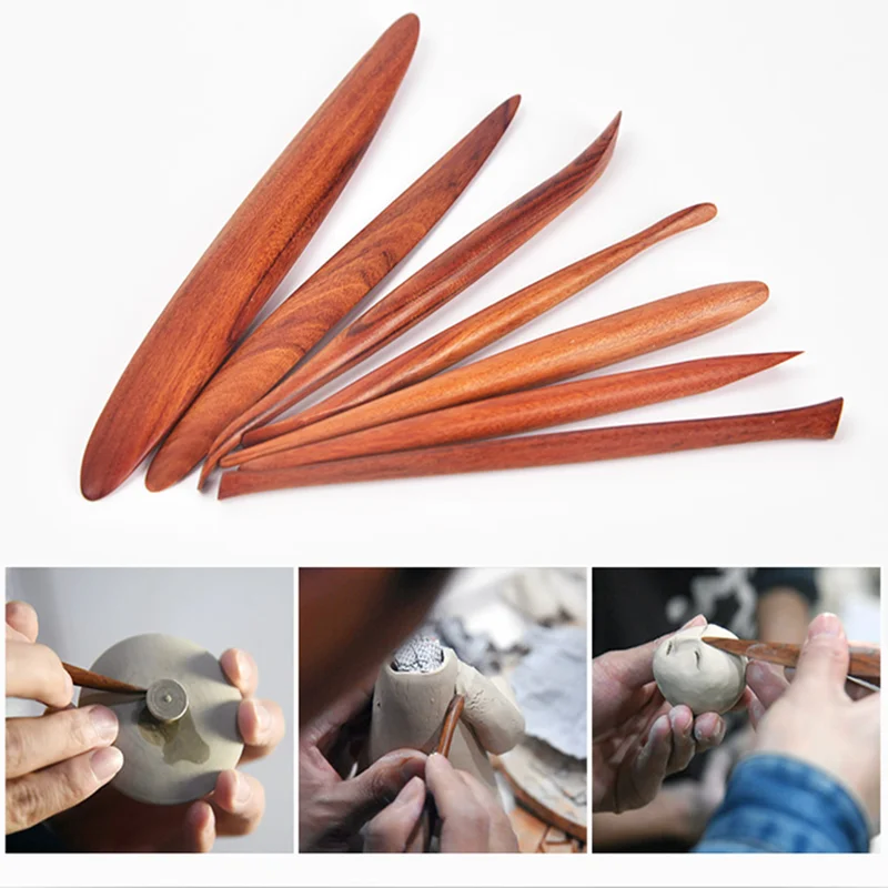 7-piece Pottery Tools Carving  - Pocket Knife Ceramic ulasan dan harga