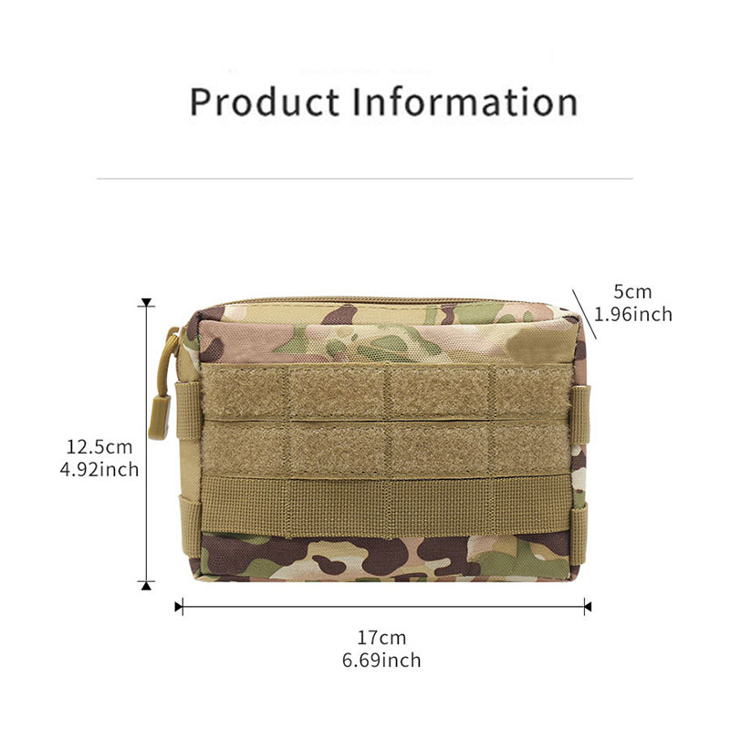 Tactical Molle Waist Pack 600D - Edc Carry Pocket ulasan dan harga