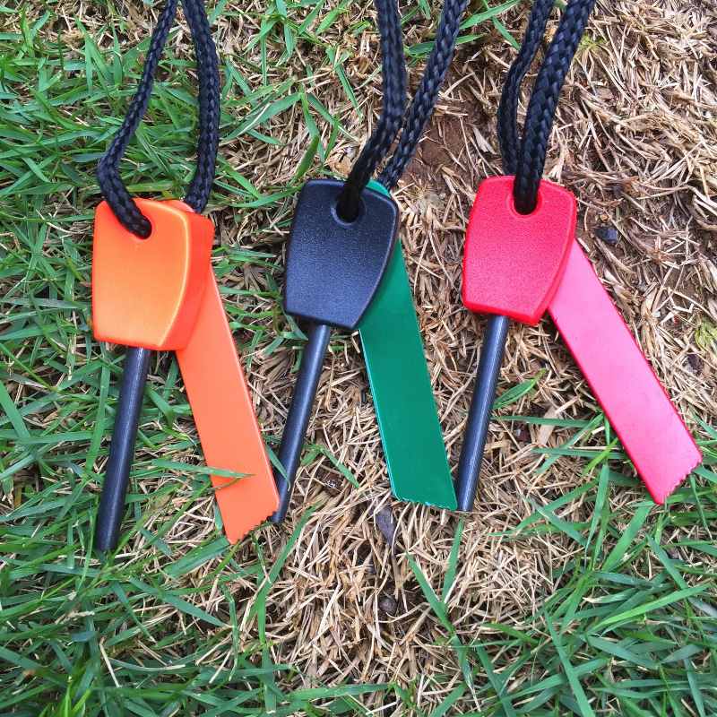 Mini Wilderness Survival Porta - Ferro Rod Striker ulasan dan harga