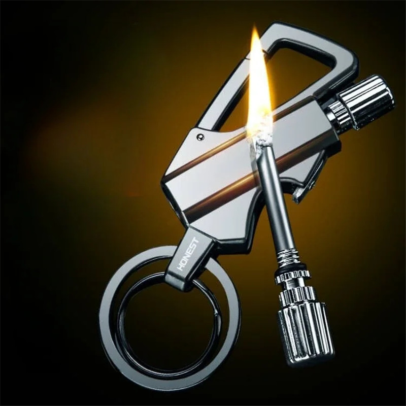 Outdoor Metal Portable Lighter - Ferro Rod Striker ulasan dan harga