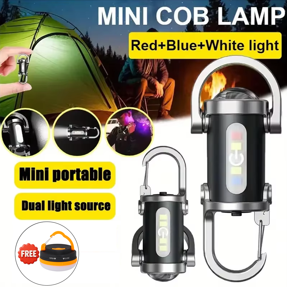 Mini LED COB Keychain Flashlig - Keychain Flashlight ulasan dan harga