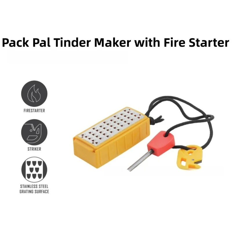 Lightweight Tinder Maker with  - Ferro Rod Striker ulasan dan harga