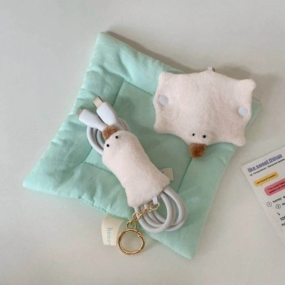 Plush Platypus Data Cable Orga - Cable Winder Keychain ulasan dan harga