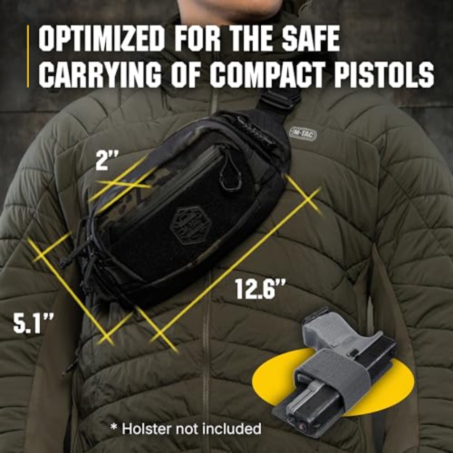 Tactical Mens Fanny Pack - Wai - Edc Carry Fanny Pack ulasan dan harga