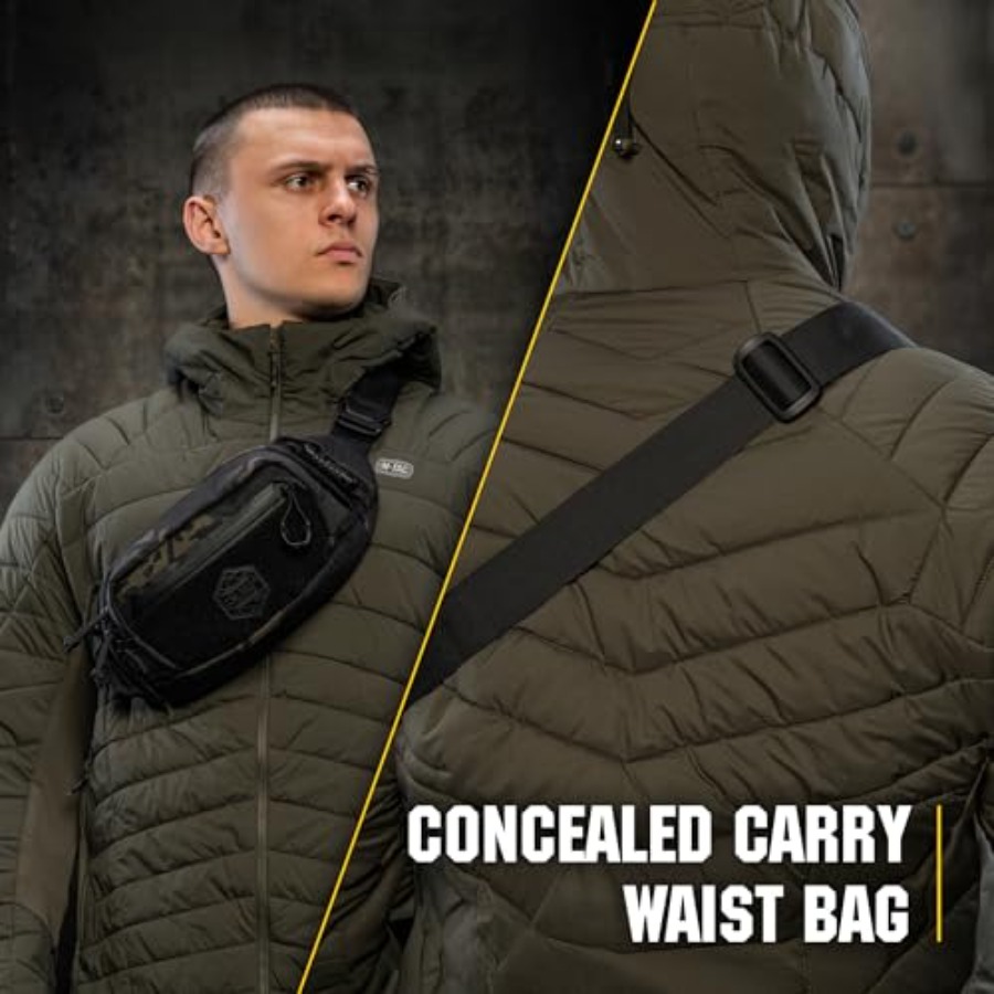 Tactical Mens Fanny Pack - Wai - Edc Carry Fanny Pack ulasan dan harga