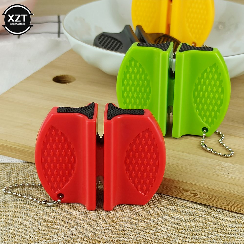 Portable Mini Double Sided Kni - Pocket Knife Ceramic ulasan dan harga