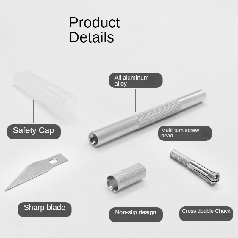 1 Set Scalpel Knife Carving DI - Pocket Knife Ceramic ulasan dan harga