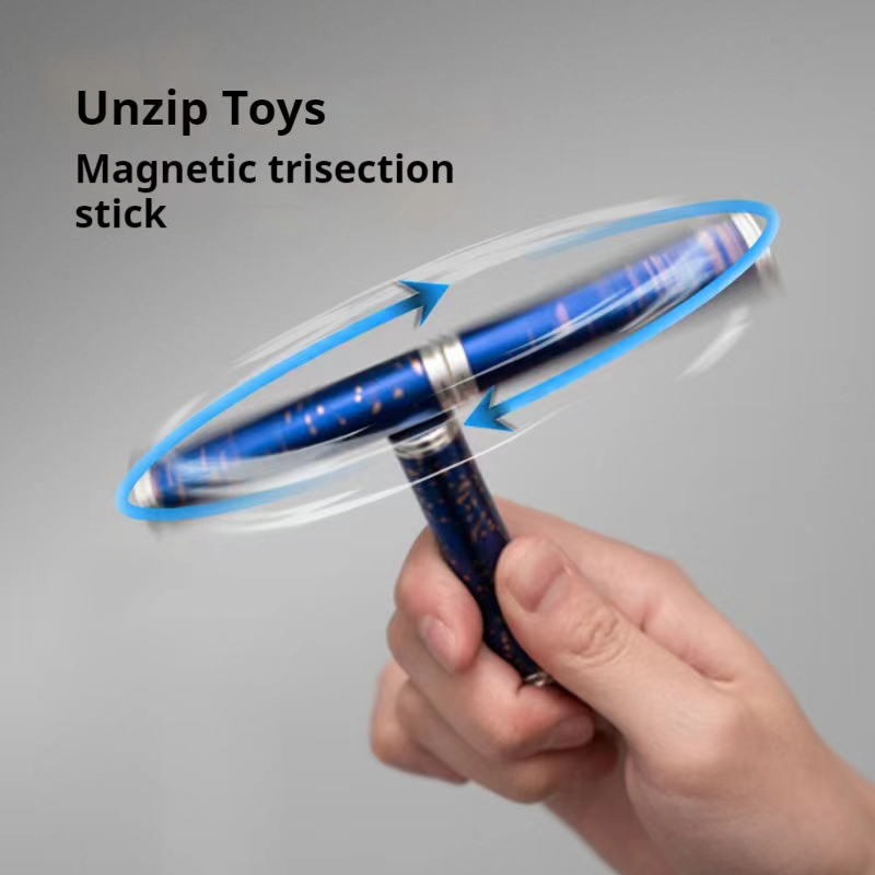 Magnetic Metal Three-section S - Fidget Spinner Bearing ulasan dan harga
