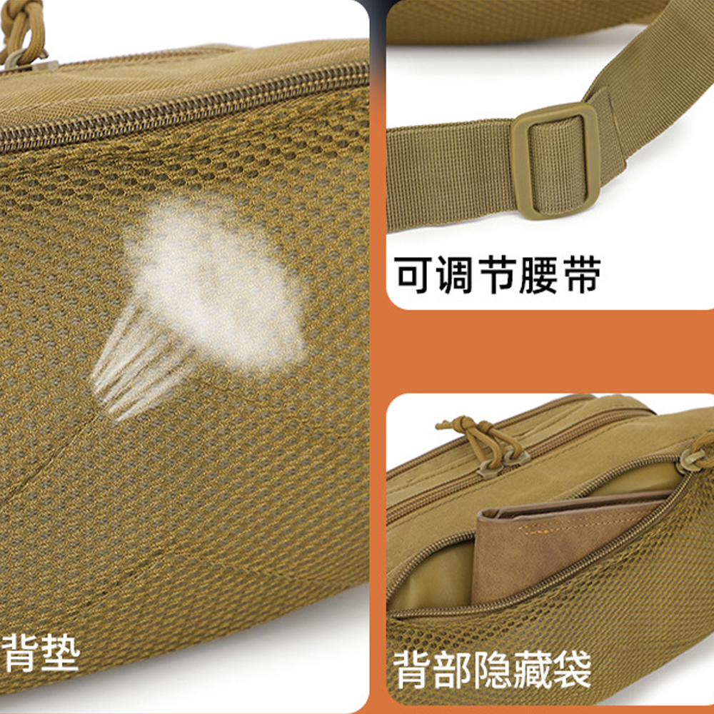 Tactical Fanny Pack Bag Concea - Edc Carry Fanny Pack ulasan dan harga