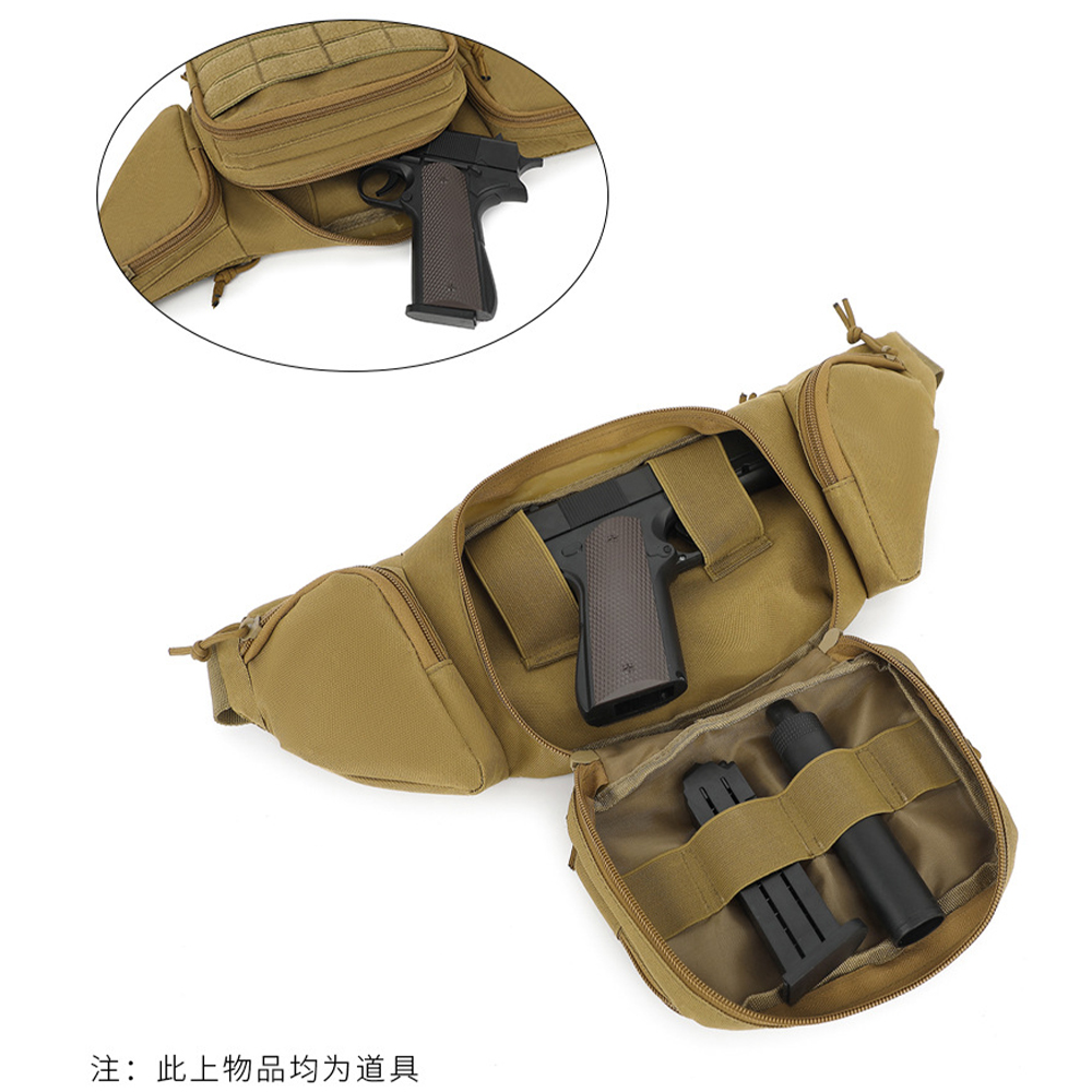 Tactical Fanny Pack Bag Concea - Edc Carry Fanny Pack ulasan dan harga