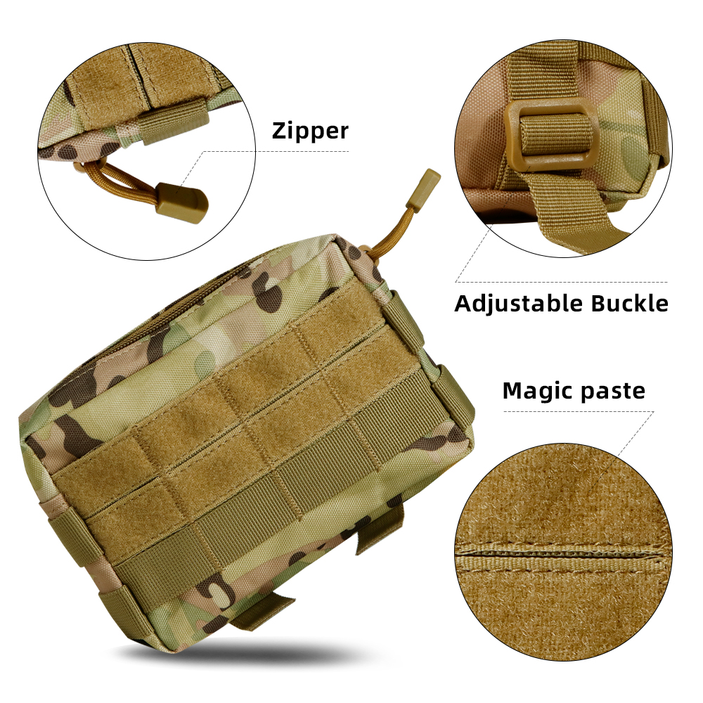 BOOIU Molle Pouches Tactical A - Edc Carry Belt Pouch ulasan dan harga