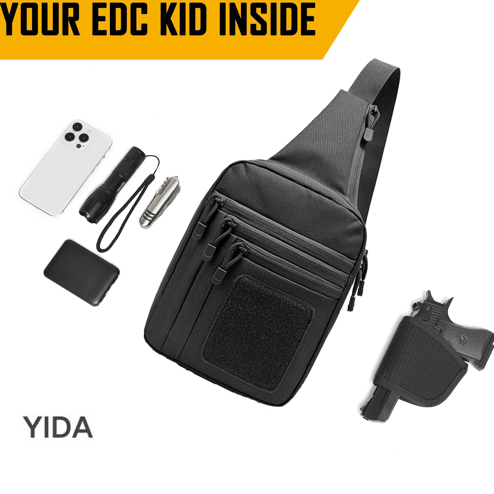 Concealed Carry Crossbody Bag  - Edc Concealed Carry ulasan dan harga