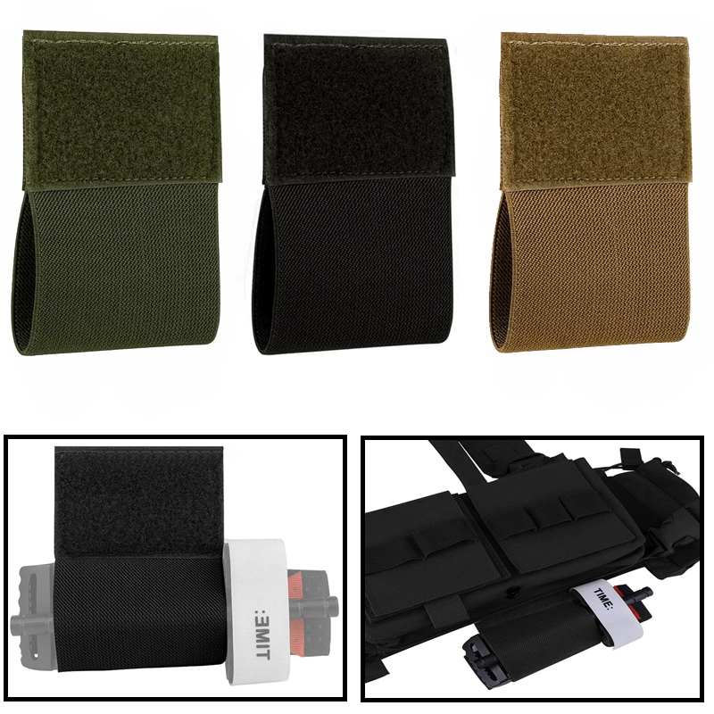 2pcs Elastic Tourniquet Holder - Edc Carry Belt Pouch ulasan dan harga